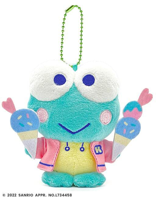 Sanrio X Hapidanbui Keroppi Plush Mascot Oshoppu