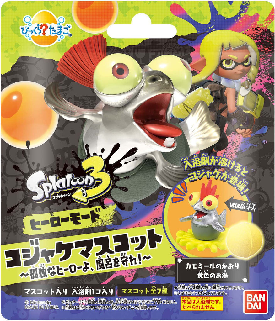 Bandai Splatoon 3 Hero Mode Smallfry Mascot Bikkura Tamago