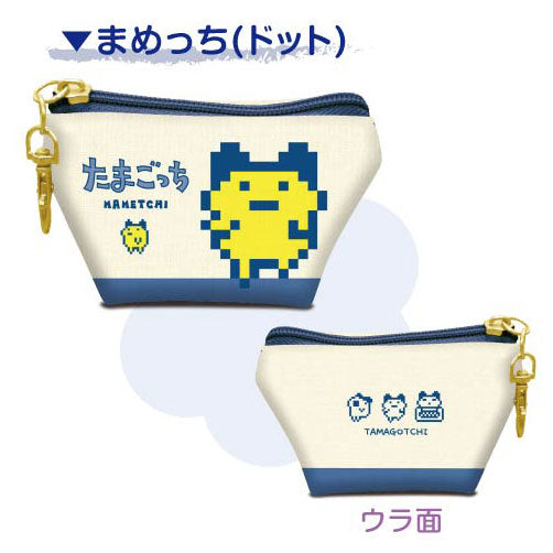 Bandai Tamagotchi 01 Mametchi (Pixel Art) Earphone Pouch