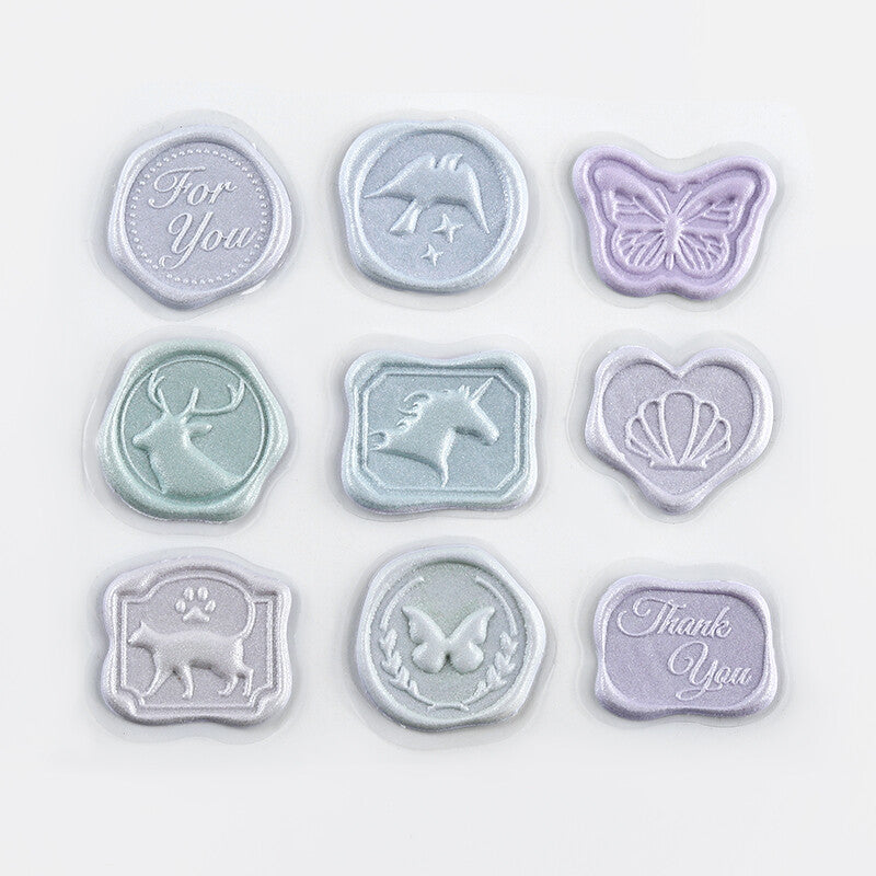 BGM Creatures Wax Seal Style Stickers [BGM]