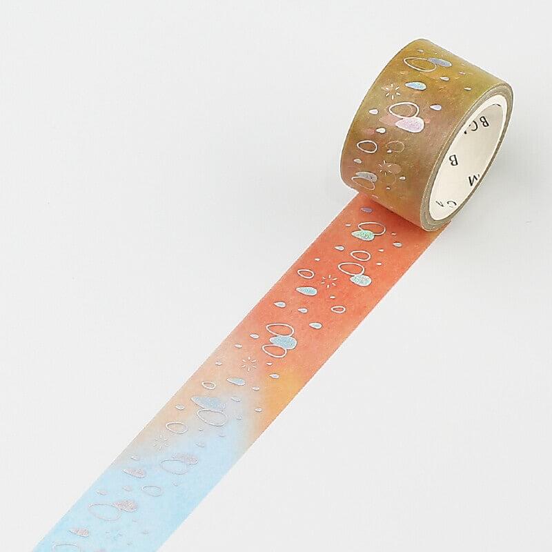 BGM Decorative Tape Holographic Rain Washi Tape