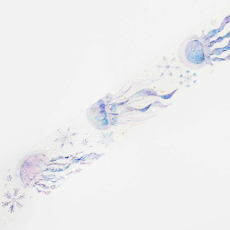 BGM Jellyfish and Snowflakes Washi Tape