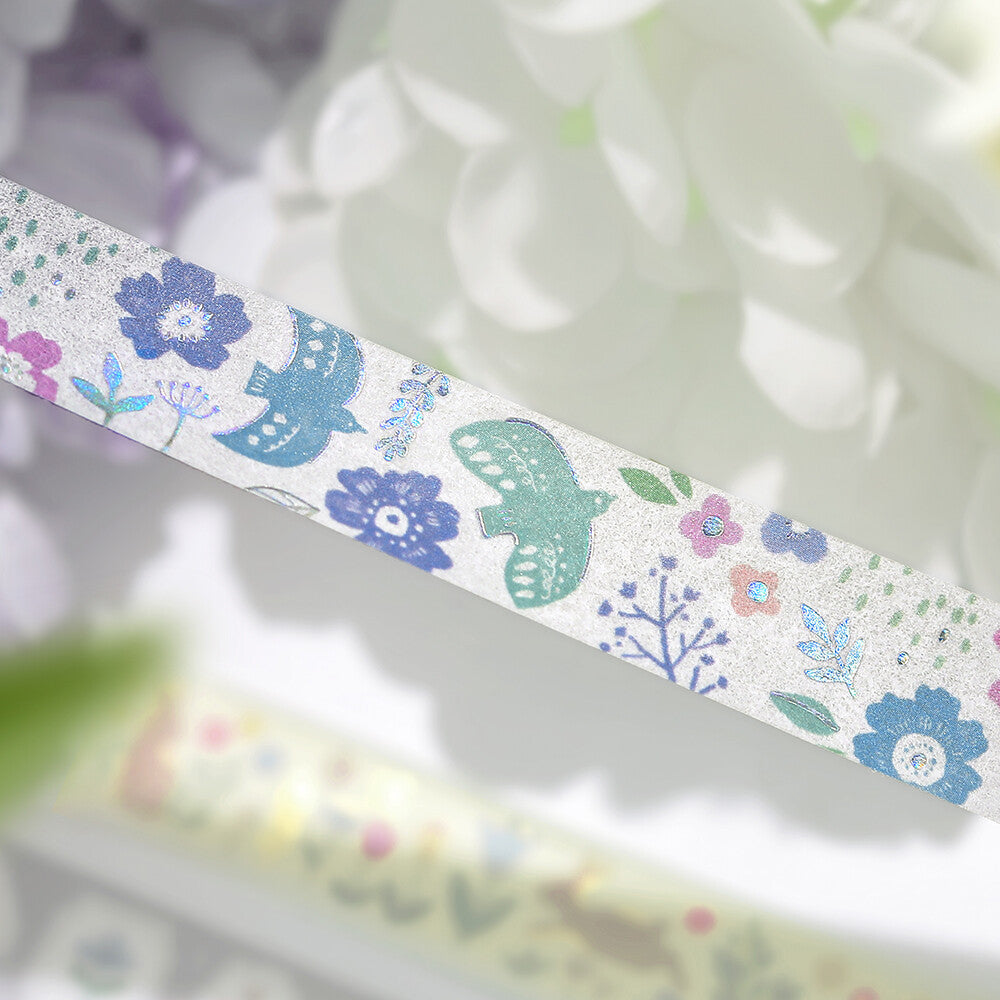 BGM Nordic Forest -Birds Singing- Washi Tape [BGM]