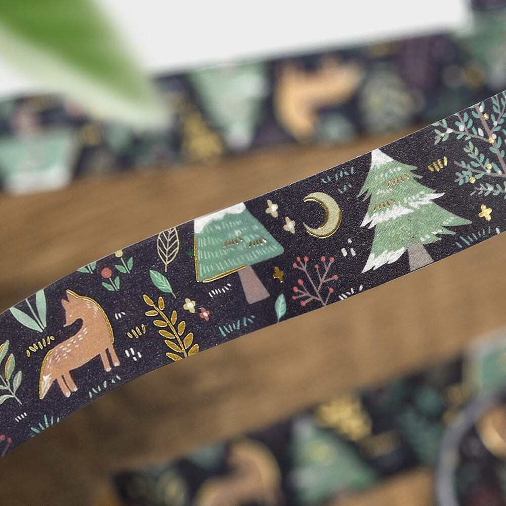 BGM Nordic Forest -Moonlit Forest- Washi Tape [BGM]