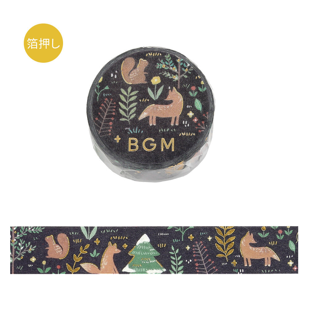 BGM Nordic Forest -Moonlit Forest- Washi Tape [BGM]
