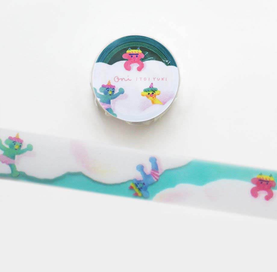 Cozyca Products Decorative Tape Itoi Yuki Transparent Oni Masking Tape