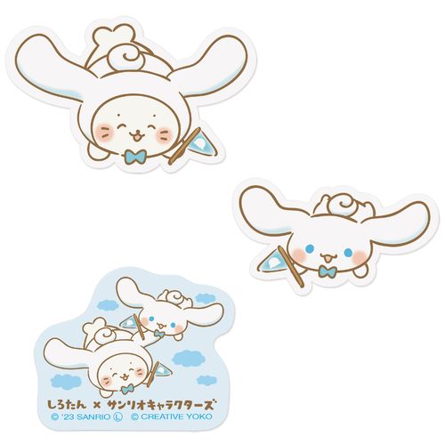 Creative Yoko Sirotan x Sanrio Characters Sticker Set [Cinnamoroll]