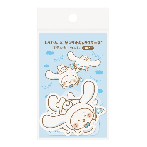 Creative Yoko Sirotan x Sanrio Characters Sticker Set [Cinnamoroll]