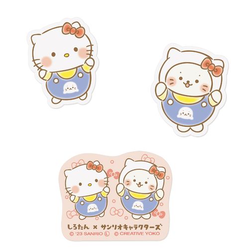 Creative Yoko Sirotan x Sanrio Characters Sticker Set [Hello Kitty]