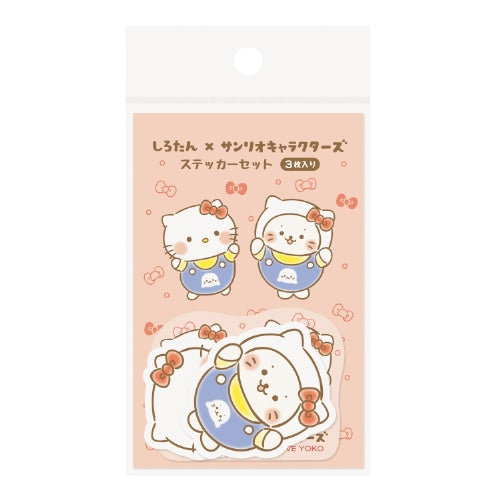 Creative Yoko Sirotan x Sanrio Characters Sticker Set [Hello Kitty]