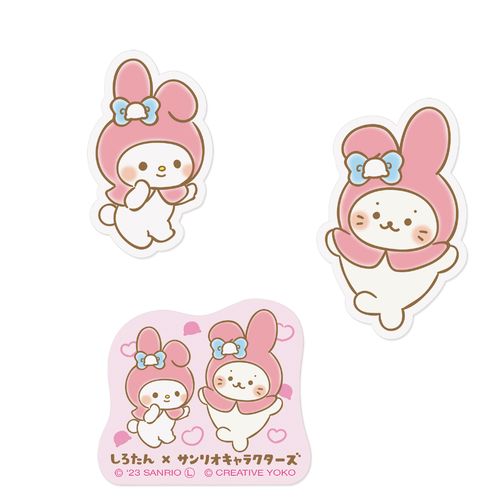 Creative Yoko Sirotan x Sanrio Characters Sticker Set [My Melody]