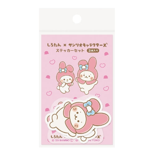 Creative Yoko Sirotan x Sanrio Characters Sticker Set [My Melody]