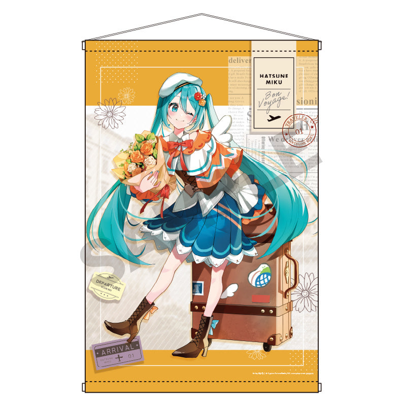 Crux Hatsune Miku Yellow Tapestry