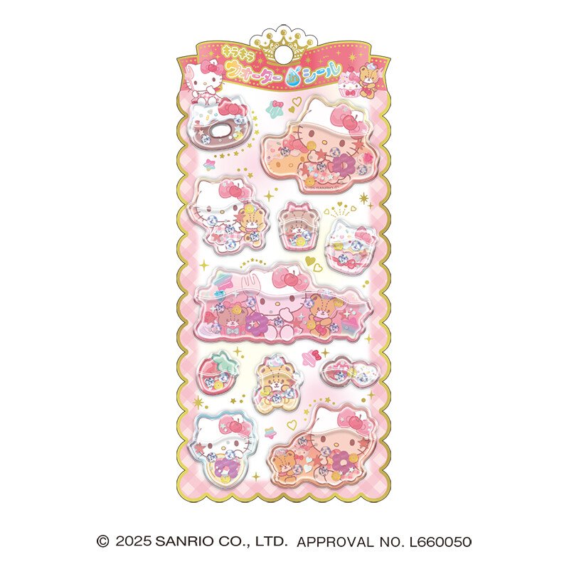 Crux Sanrio Characters Sparkling Water-in Seal [Hello Kitty]