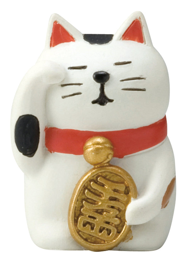 Decole Sleepy Maneki Neko Concombre Decole Ornament