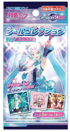 Ensky Hatsune Miku Sticker Collection with Gum Blind Pack