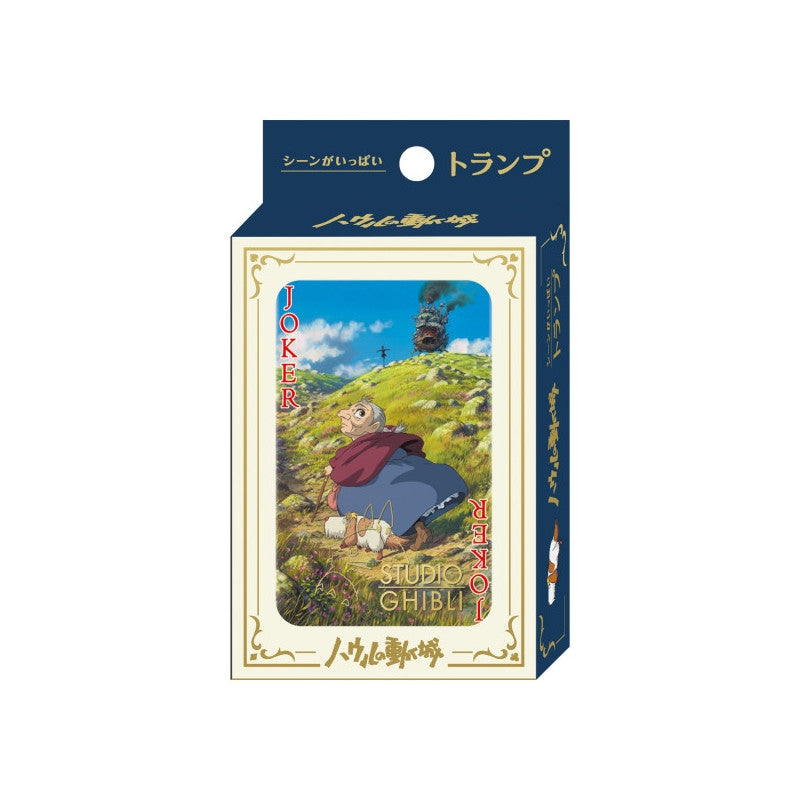 Ensky Howl's Moving Castle Movie Scenes Playing Cards