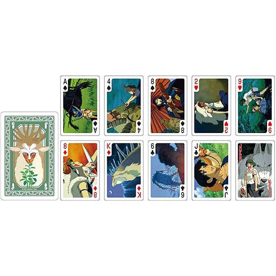 Ensky Pincess Mononoke Playing Cards