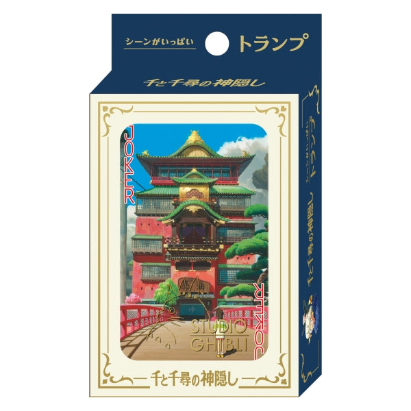 Ensky Spirited Away Movie Scenes Playing Cards