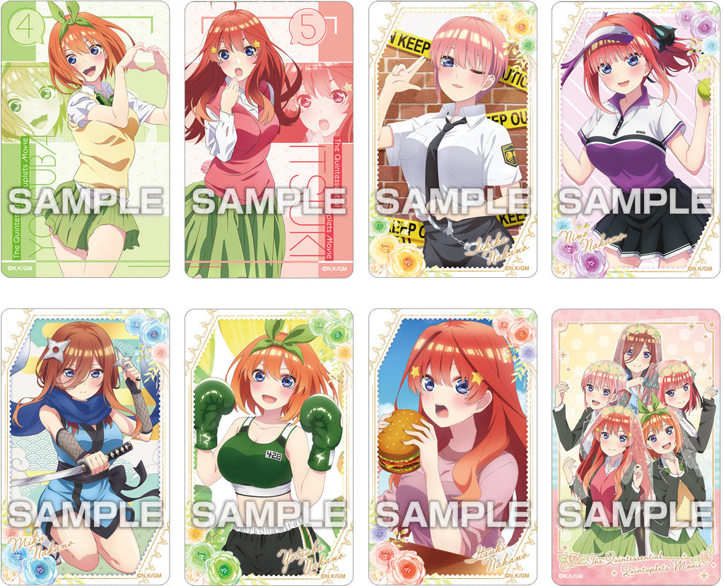 Ensky The Quintessential Quintuplets Decoration Stickers with Gum