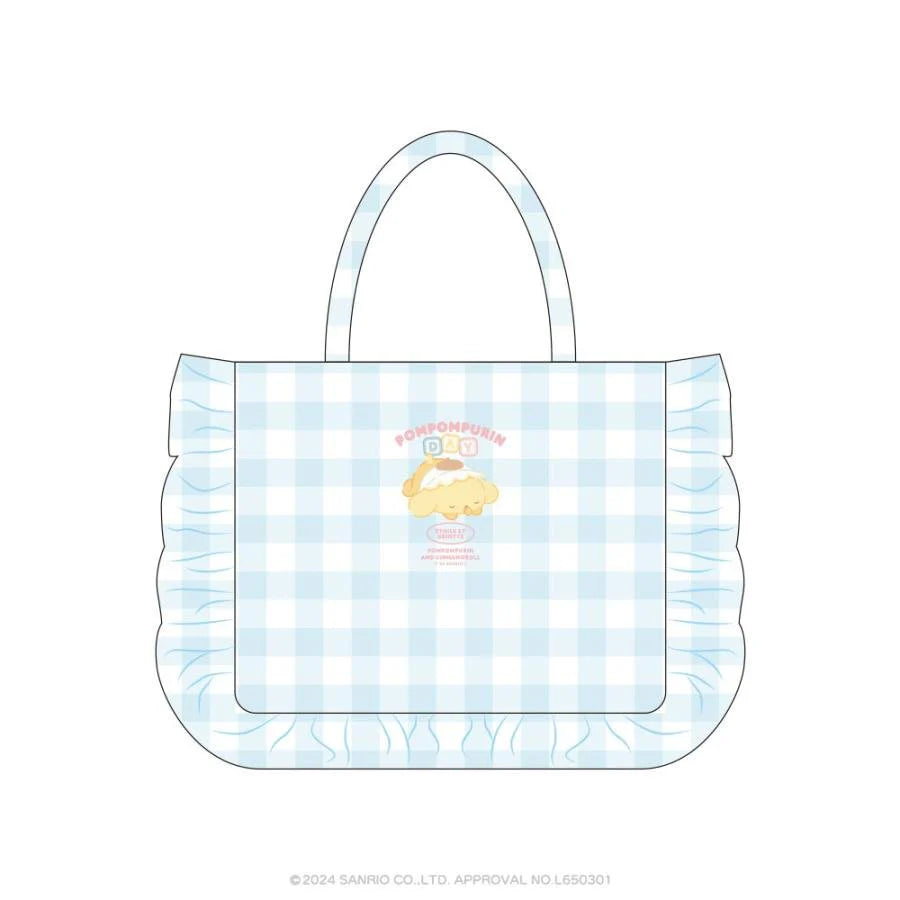 Etoile et Griotte A3 Frill Tote Bag Pompompurin Day [Etoile et Griotte x Pompompurin & Cinnamoroll]