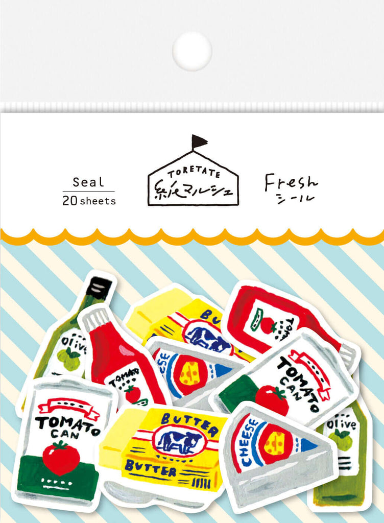 Furukwashiko Decorative Stickers Paper Marche Condiment Washi Paper Sticker Flakes