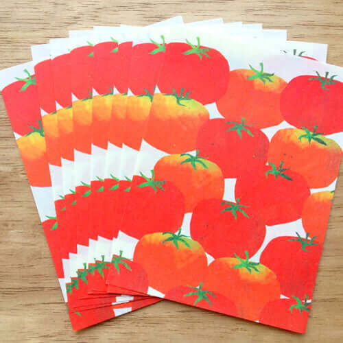 Furukwashiko Paper Products Tomato Letter Set