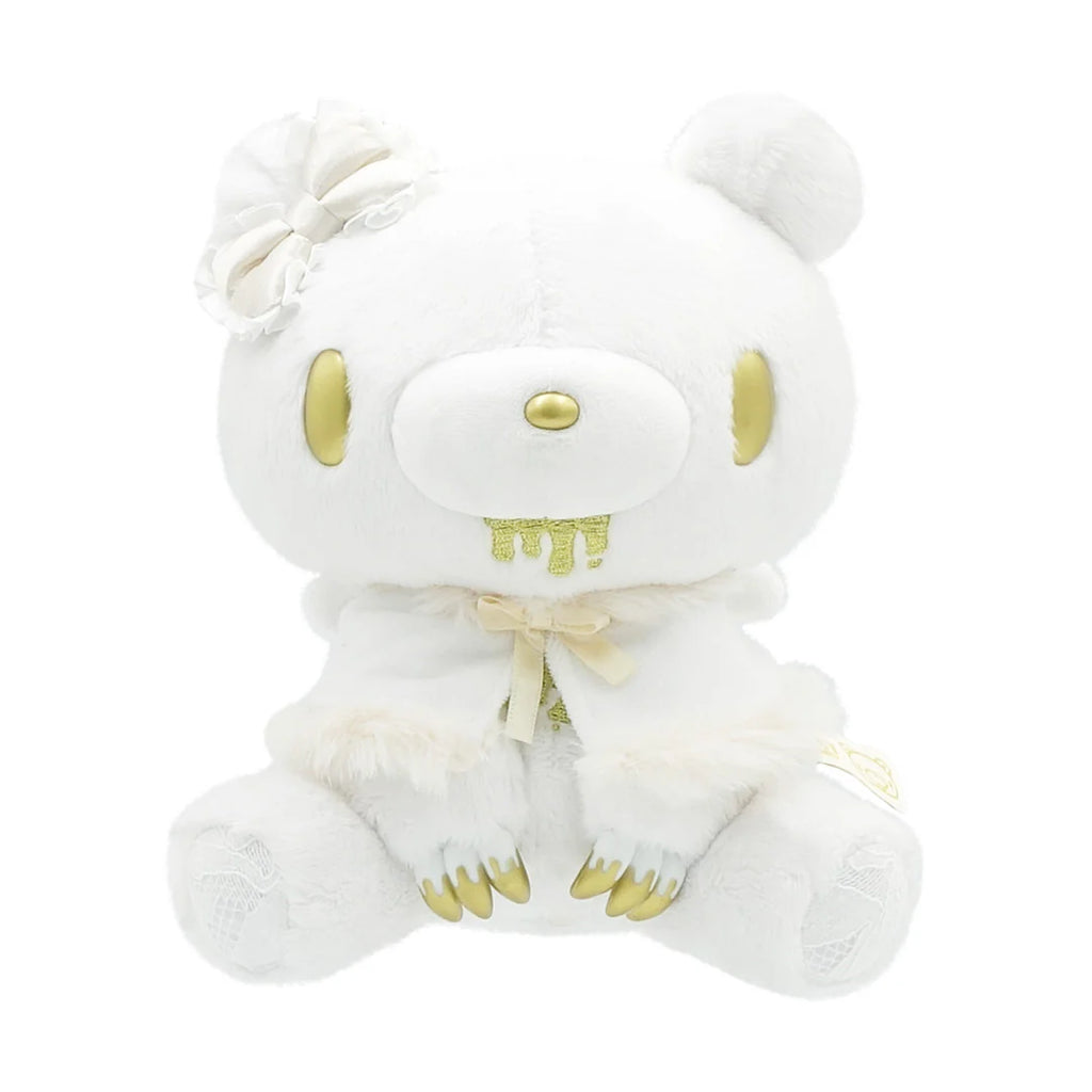 Gloomy Bear White Angel GLOOMY The Naughty Grizzly Plush [Ribbon Angel Ver.]