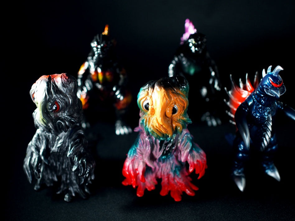 Godzilla Action & Toy Figures Hedorah Psychedelic Color (CCP Middle Size Series)