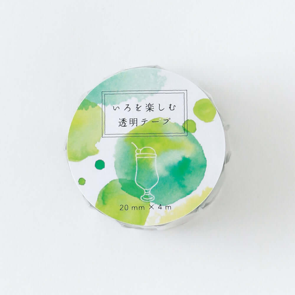 GreenFlash Decorative Tape Soda Water Transparent Masking Tape