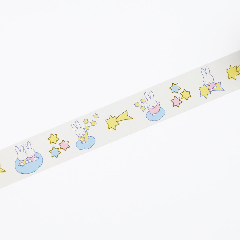 GreenFlash Masking Tape Dick Bruna Gold Foil Masking Tape [Stars]