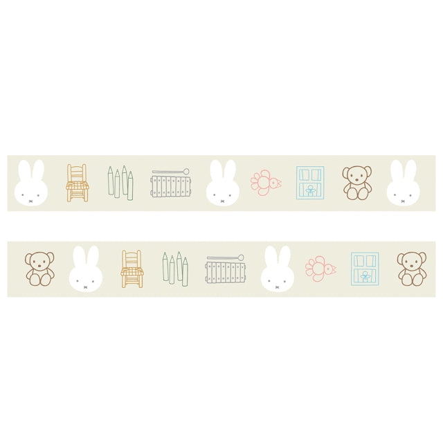 GreenFlash Masking Tape Miffy Masking Tape [Favourite]