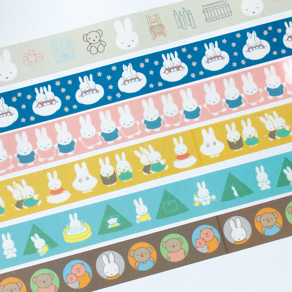 GreenFlash Masking Tape Miffy Masking Tape [Sleep]