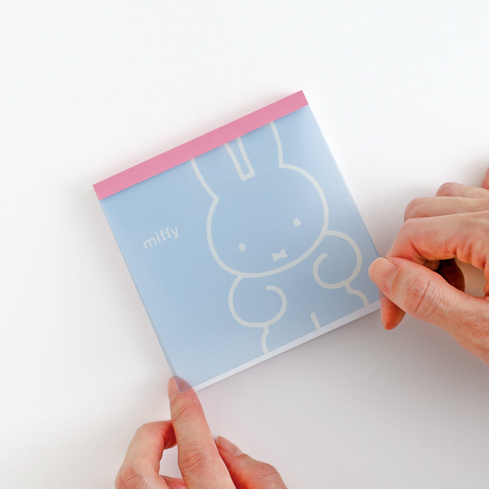 GreenFlash Memo Notes Miffy Square Memo Pad [Blue]