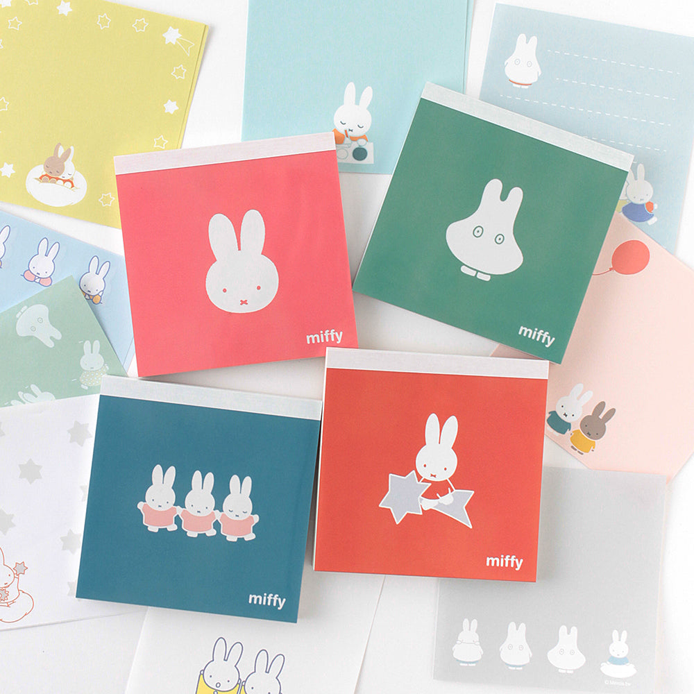 GreenFlash Memo Notes Miffy Square Memo Pad [Green Obake]