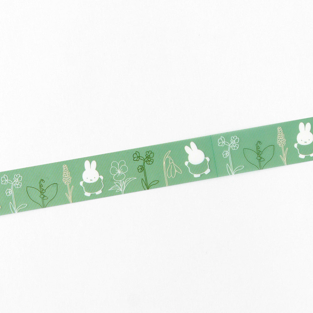 GreenFlash PET Tape Dick Bruna Transparent Masking Tape [Garden]