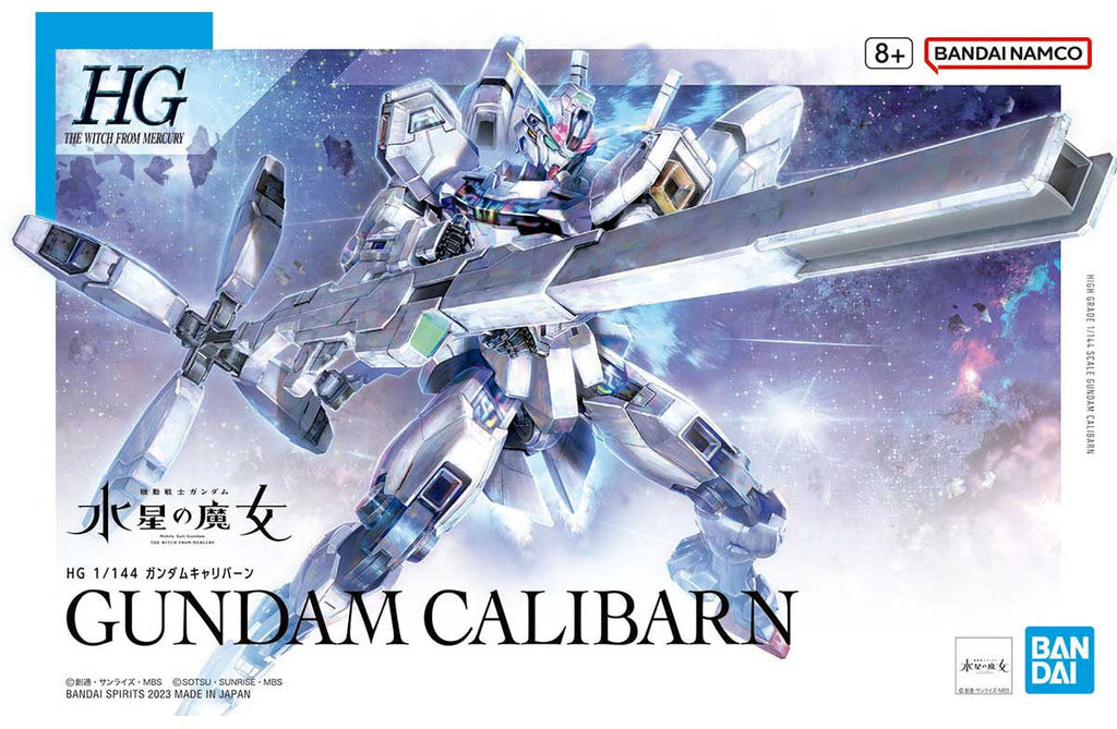 Gundam HG Gundam Calibarn (Mobile Suit Gundam: The Witch from Mercury) (1/44th scale)