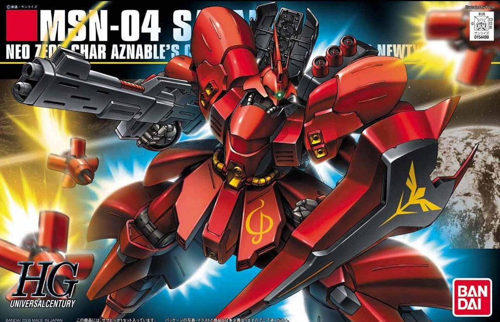 Gundam MSN-04 Sazabi HGUC 1/144 [Gundam]