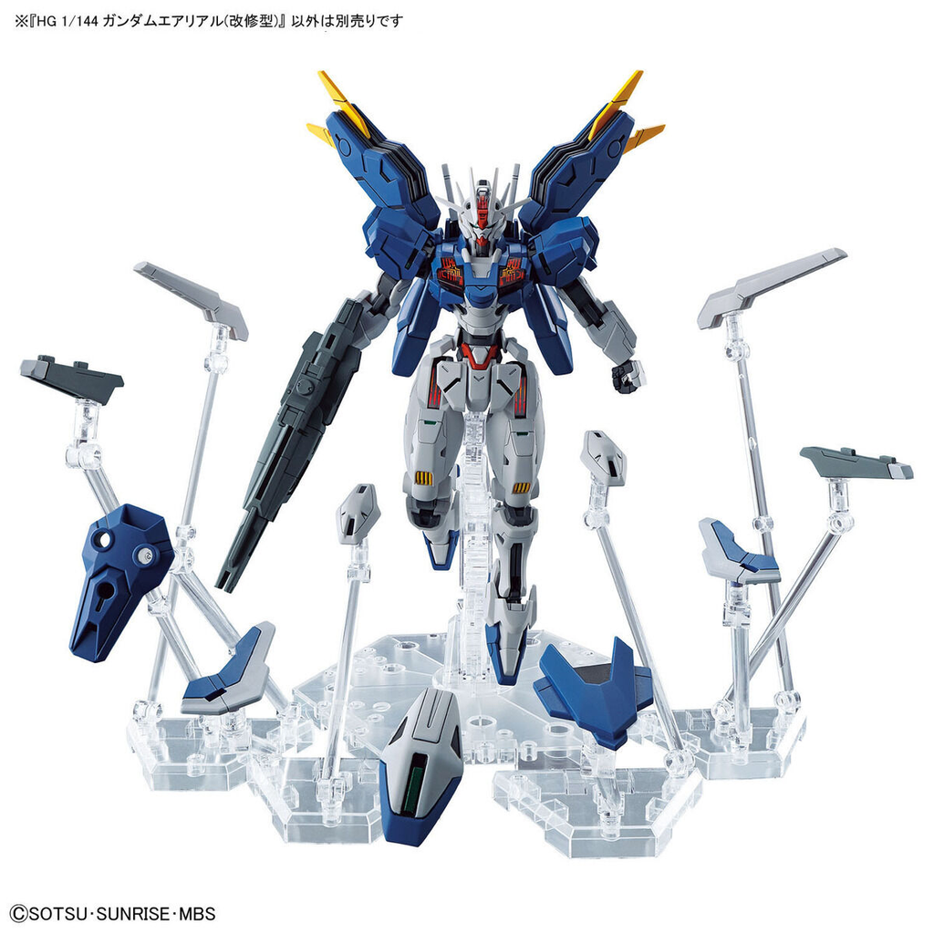 Gundam Scale Model Kits HG Gundam Aerial Rebuild (Mobile Suit Gundam: The Witch From Mercury) [1/144 Scale]