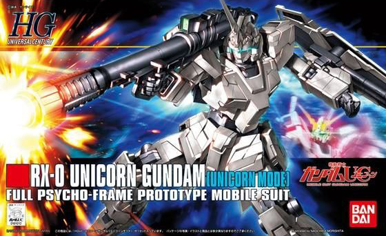 Gundam Scale Model Kits HGUC RX-0 Unicorn Gundam Unicorn Mode [1/144 scale]