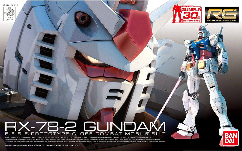 Gundam Scale Model Kits RG RX-78-2 Gundam [1/144 scale]