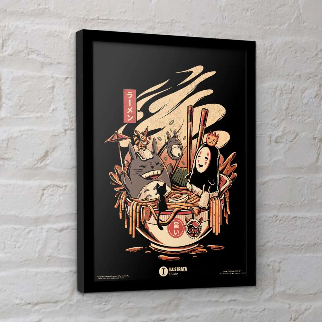 Illustrata Ilustrata Studio: Ramen Pool Party Collector Print