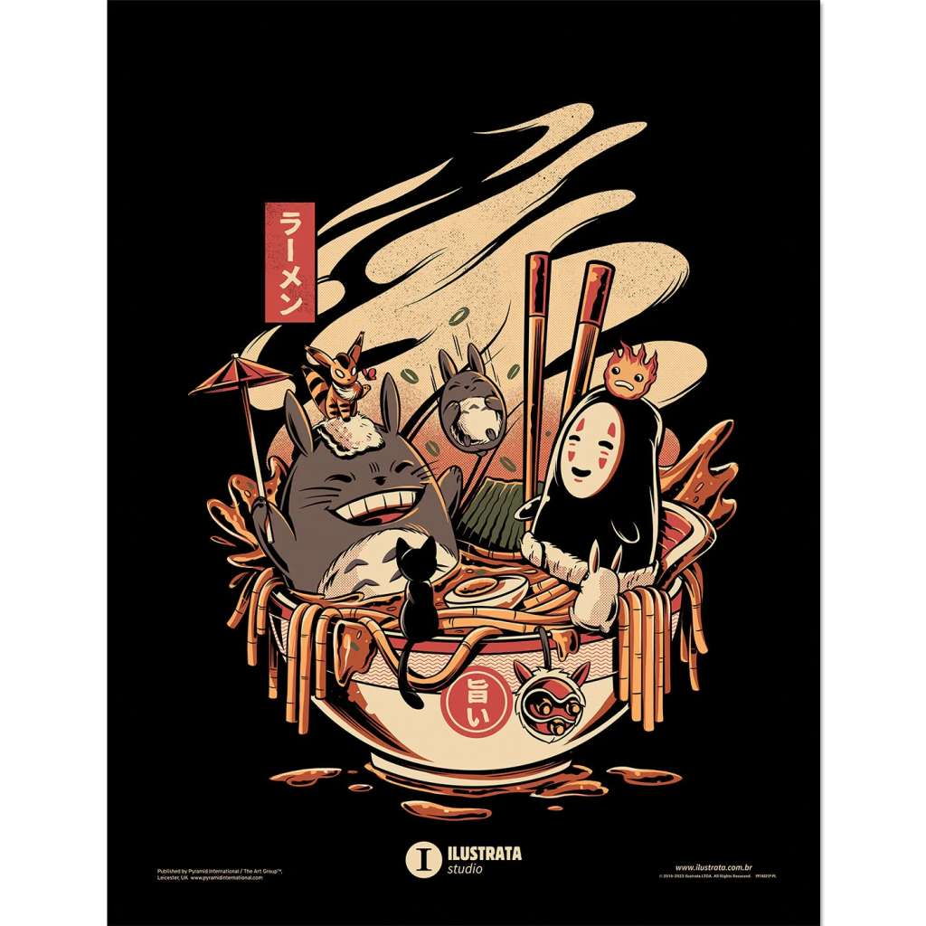 Illustrata Ilustrata Studio: Ramen Pool Party Collector Print