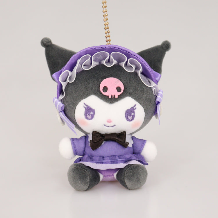 K's Things Kuromi & Baku Gothic Party Munyugurumi Mascot Plush