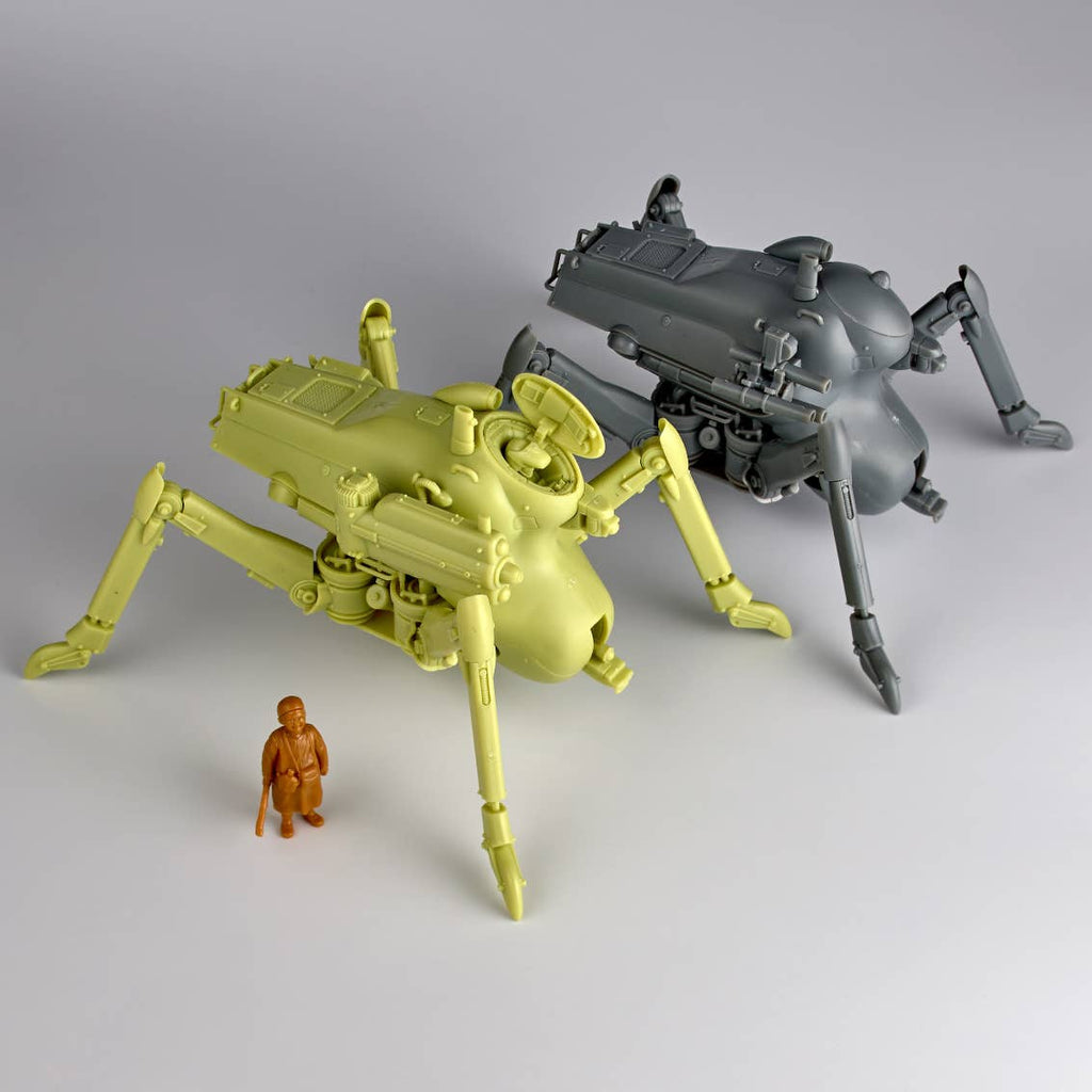 Kaiyodo 1/35 ARTPLA Maschinen Krieger H.A.F.S. Gladiator & Smile Eddie Amsel