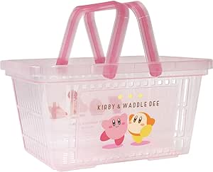 Kirby Kirby’s Dream Land Clear Character Basket [Pink Kirby & Waddle Dee]
