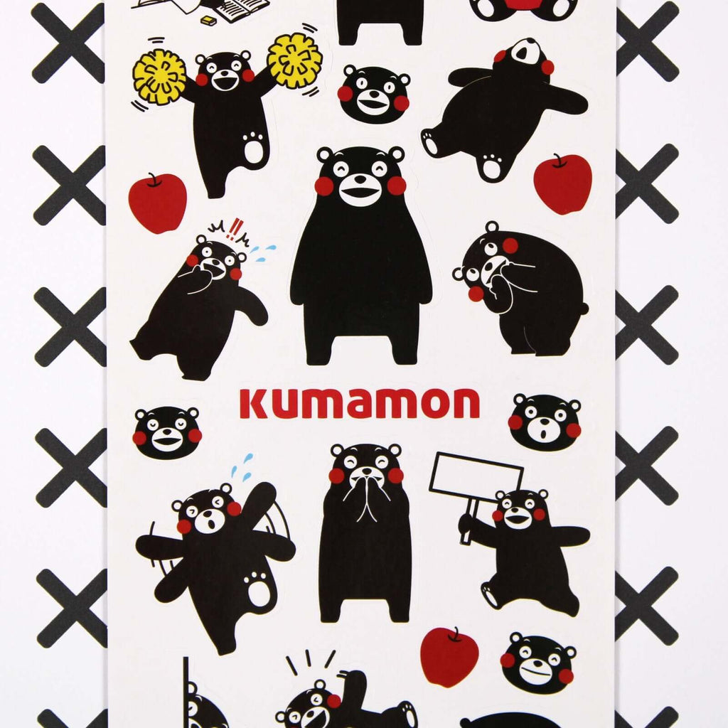 Kumamon Decorative Stickers Kumamon Bear Sticker Sheet