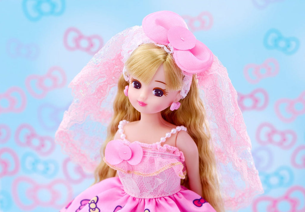 Licca-chan Hello Kitty Love Wedding Dress Licca-chan Doll