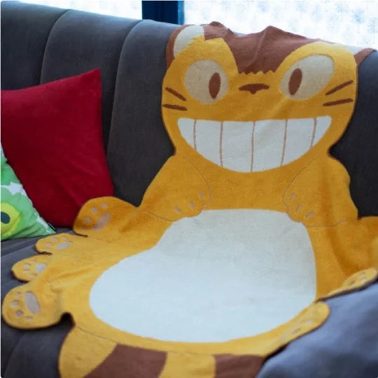 Marushin Catbus Silhouette Towel