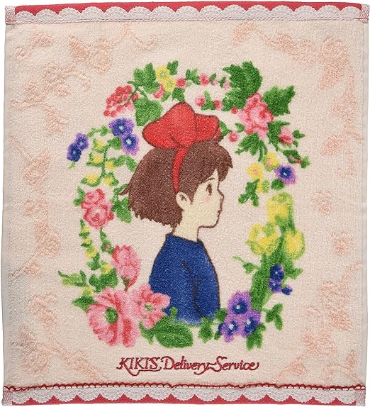Marushin Floral Kiki's Delivery Service Wash Towel